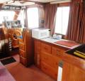 Clipper 38 twin diesel flybridge cruiser.