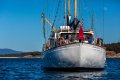 "Go Anywhere" custom timber 62 foot motorsailer