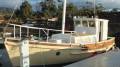 Wooden fishing-boat type cruiser 